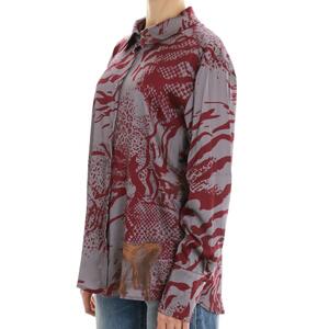CAMICIA FANTASIA ANONYME BORDEAUX